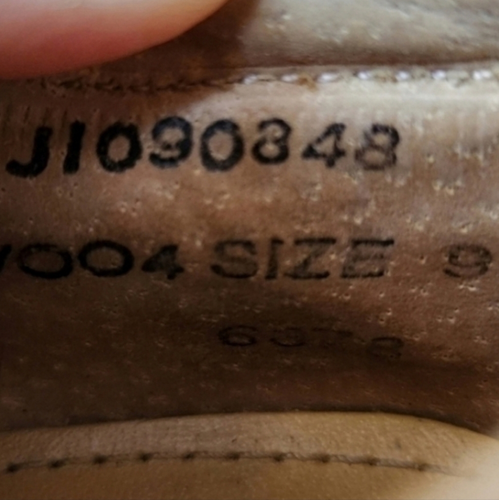 Vintage Dr Martens Made In England Shoe Boys Kids Size 8 Blue Leather Oxford - Picture 10 of 12